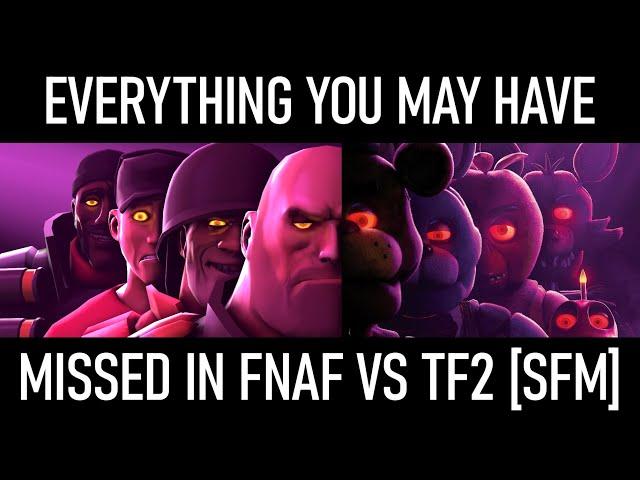 EVERY Reference/Meme in FNAF vs TF2 [SFM]