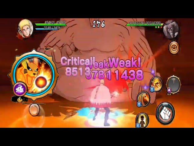 NxB NV : Naruto 7th Hokage Vs Eight Tails In SURPRISE ATTACK MISSION | Naruto X Boruto Ninja Voltage