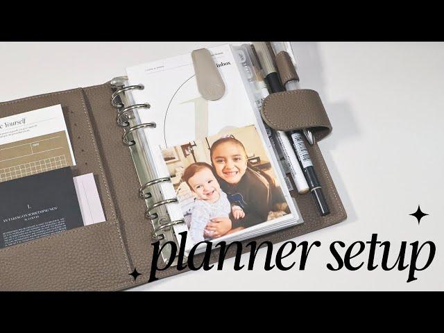 Initial 2024 Planner Setup | Personal Rings