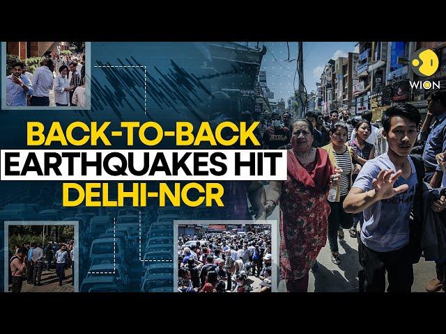 Earthquakes Jolt Haryana's Faridabad district, tremors felt across Delhi-NCR | WION Originals