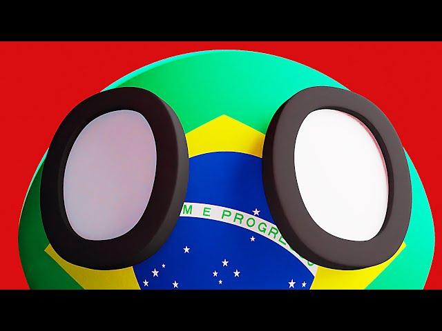 BRAZIL vs CROATIA | Countryballs Animation