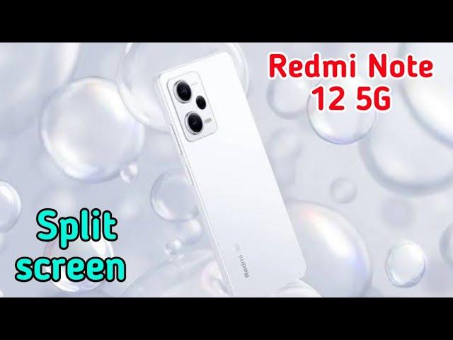 How to enable split screen in Redmi Note 12 5G , Redmi Note 12 5G mein split screen Kaise on Karen