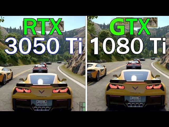 RTX 3050 Ti vs GTX 1080 Ti || 12 Game benchmark in 4K