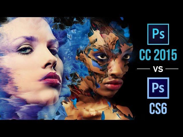 Photoshop CC 2015 vs CS6