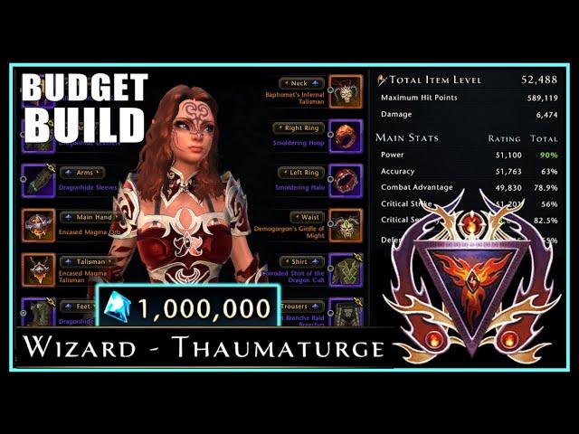 50k IL Wizard DPS Starter Build! (1 mill AD limit) Best Powers + What Gear to Get - Neverwinter M29