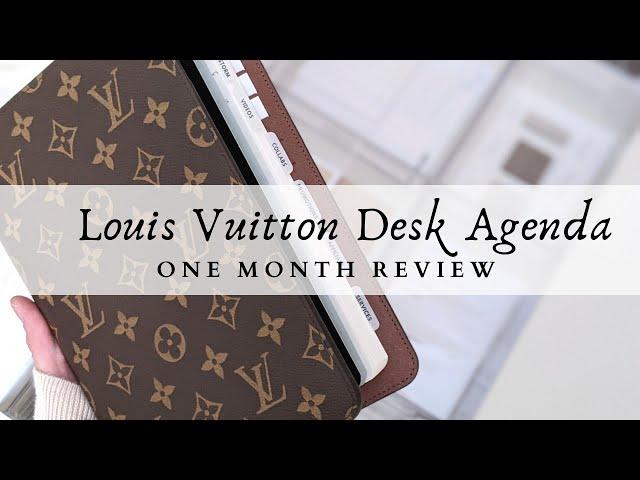 Louis Vuitton Desk Agenda Cover | One Month Review | Do I Recommend?