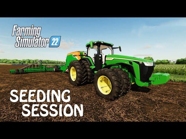 BIG SEEDING SESSION in Farming Simulator 2022 - Just trying something out | FS22 | PS4 | PS5 | Xbox