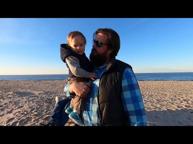 Everett Learns to WALK AT THE BEACH!!!