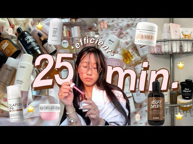 ｡𖦹 my EVERYTHING shower routine+ hair, body & skincare  *how to smell good 24/7* | self care