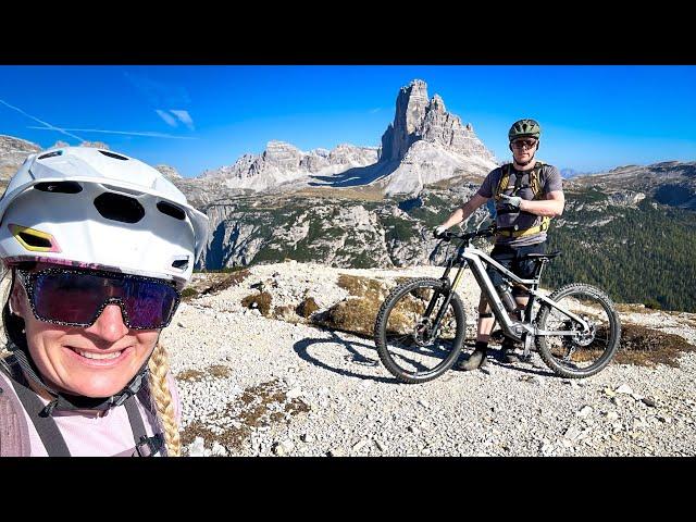 EXTREM KRASS ÜBERWÄLTIGENDE BIKE TOUR RUND UM DIE 3 ZINNEN - MONTE PIANO / UNESCO WORLD HERITAGE