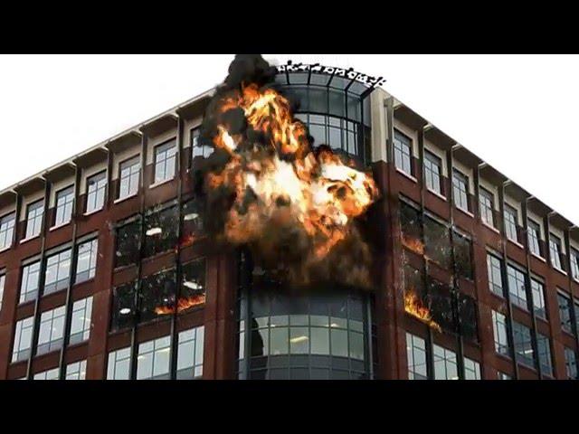 VFX Breakdown 3D Explosion (Maya & After Effects)