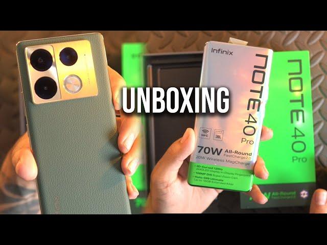 NO LO COMPRES Sin Ver Este Video ️ INFINIX NOTE 40 PRO * UNBOXING