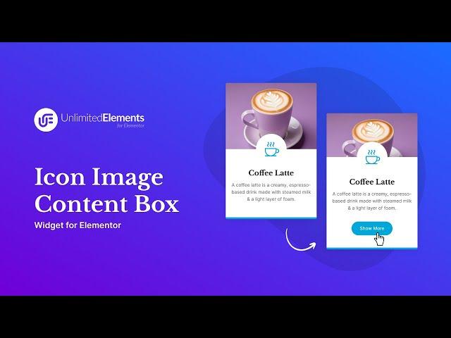 Icon Image Content Box Widget for Elementor