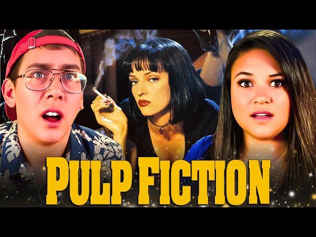 Our First Quentin Tarantino Movie Reaction Was PULP FICTION (1994) [REACTION] First Time Watching!