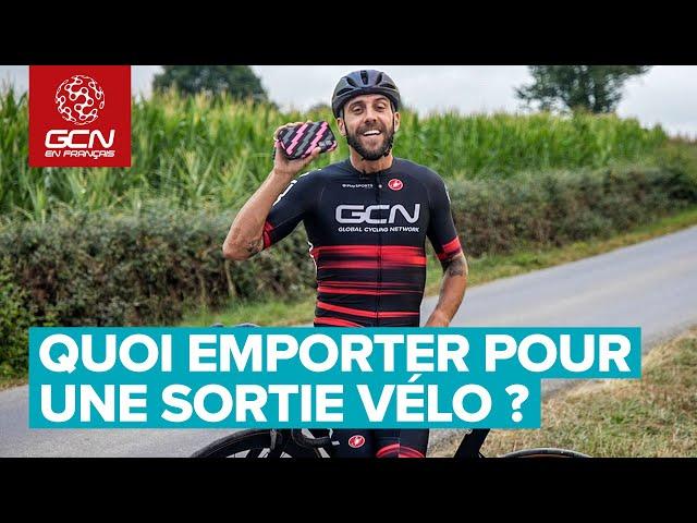 Notre TOP 5 des choses indispensables à prendre avec soi pendant une sortie vélo