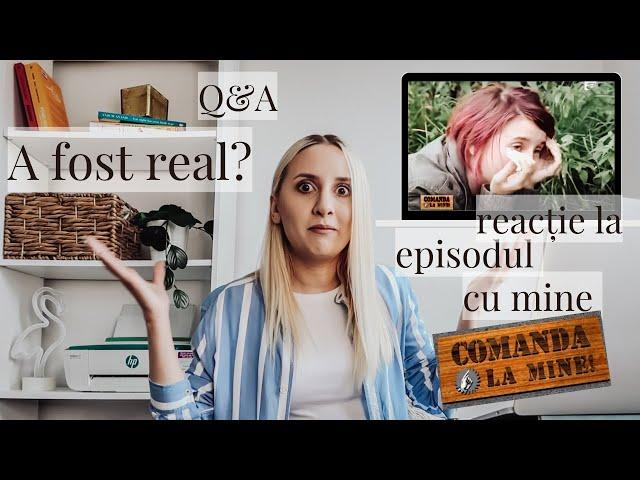 Reactionez la EPISODUL CU MINE de la COMANDA LA MINE ep 16 !!! | Q&A Chirila Diana Mihaela
