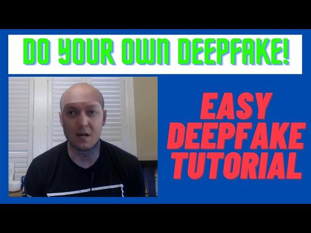 Easy DeepFake Tutorial with DeepFake Lab Application