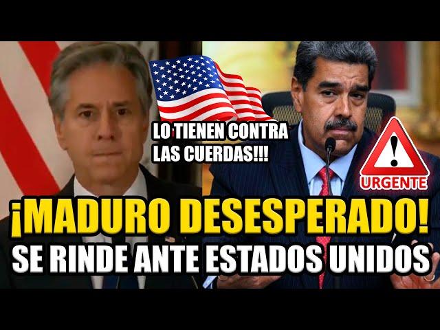 MADURO SE RINDE ANTE ESTADOS UNIDOS SUPLICANDO LA NO INTERVENCION MILITAR | BREAK POINT