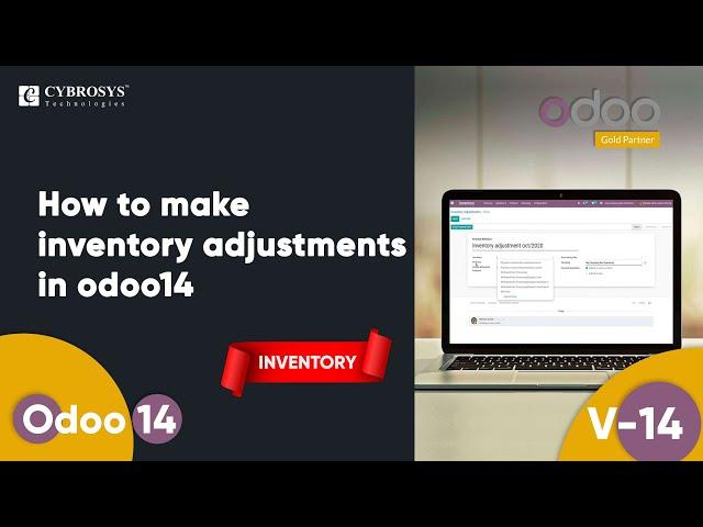 How to make inventory adjustments in odoo14?