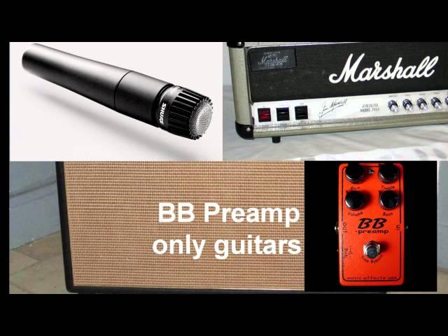 T-Rex Mudhoney vs Xotic BB Preamp (funk, rock, hard rock - solo and with band)