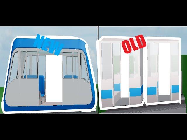 New Monorail VS Old Monorail