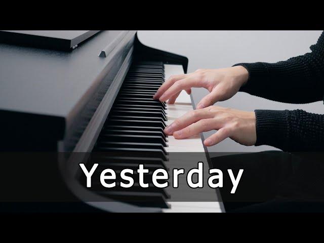 Yesterday - The Beatles (Piano Cover by Riyandi Kusuma)