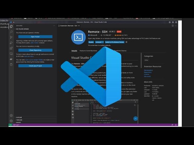 VSCode on any server | SSH - Remote | How to connect to your server using VSCode? 