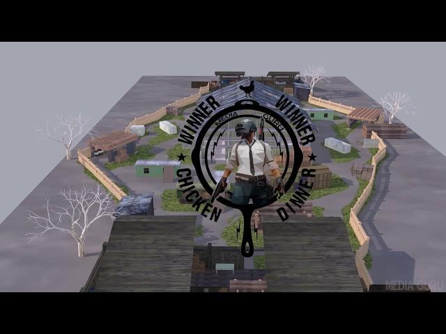 PUBG  TDM  MATCH MAP 3D MODEl