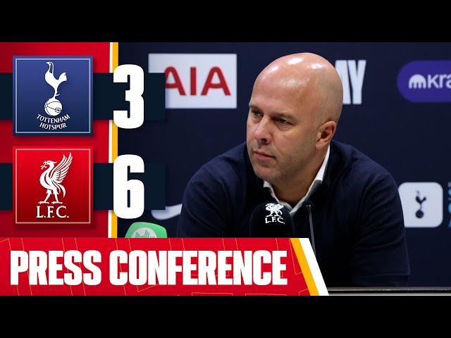 Arne Slot Post-Match Press Conference | Tottenham 3-6 Liverpool