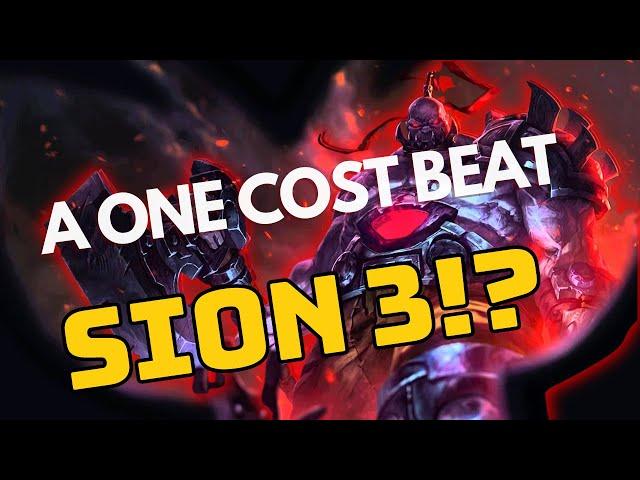 Sion 3 loses to 3 star one cost???? Set 9 TFT