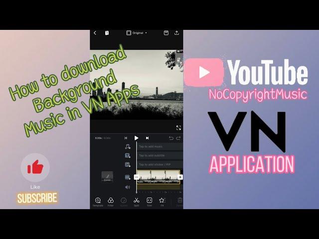 How To Add Music From YouTube To VN Apps|How To Use VN App | HowTo & Style