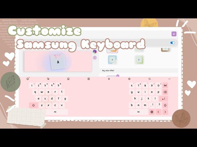 how to customize samsung keyboard | keyscafe