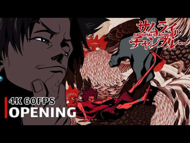 Samurai Champloo - Opening [4K 60FPS | Creditless | CC]