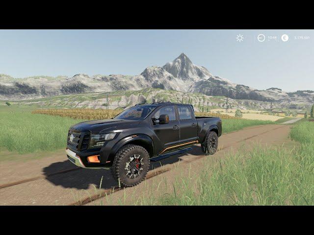 Farming Simulator 2019 NISSAN TITAN WARRIOR v2 5 Car - Araba Mod FS19