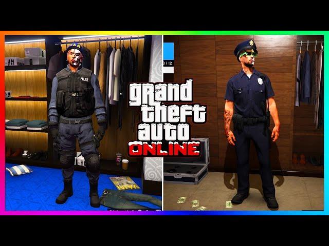 NEW Police Outfits, UNLOCK Cop Clothing, DECEMBER DLC, Money, GTA 5 WINTER 2024 (GTA Online Update)