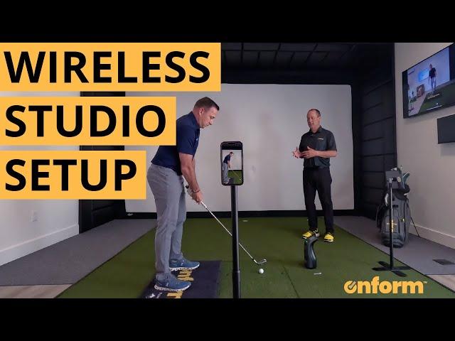 Go Wireless! Setting Up Your Onform Wireless Golf Studio