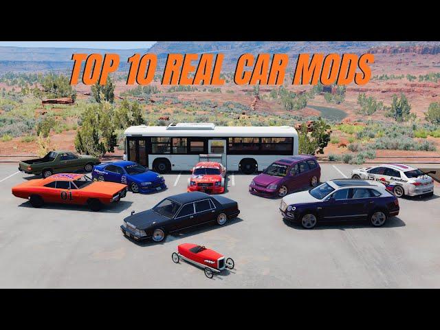 TOP 10 REAL CAR MODS IN BEAMNG DRIVE #6