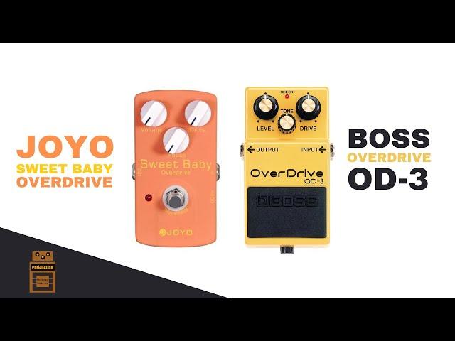 Joyo Sweet Baby Overdrive vs Boss OD-3 Overdrive | No Talk Demo | First Video 2023