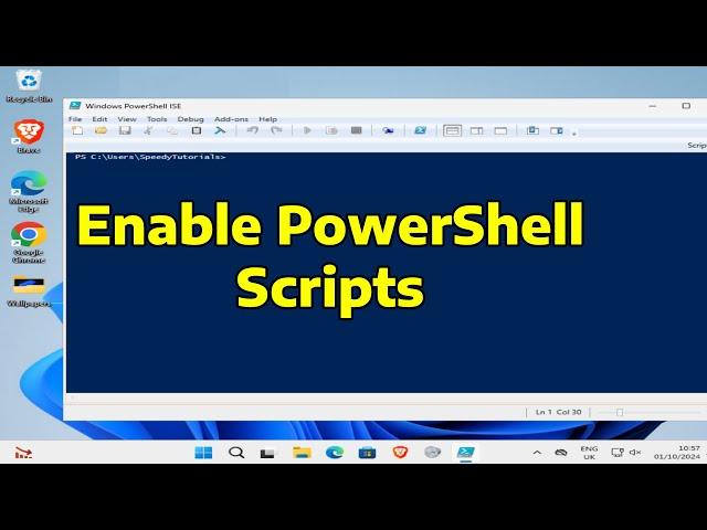 How To Enable PowerShell Scripts in Windows