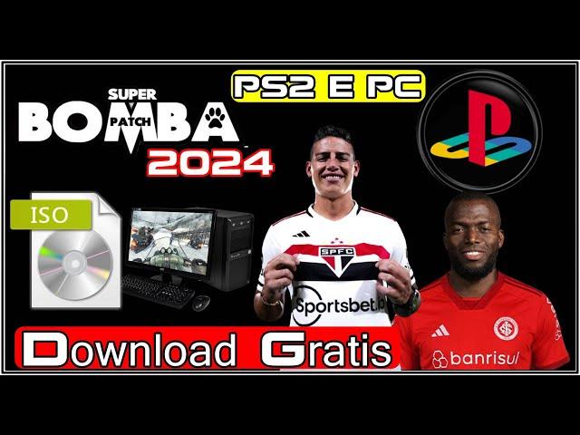 Como Baixar Super Bomba Patch 2024 PS2 e PC e Como Jogar no PC