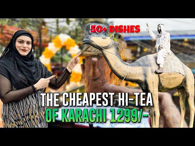 Rs 1299 Mein 50 Plus Item Ka Buffet| Best Buffet in Karachi | Biggest Hi Tea Buffet in karachi