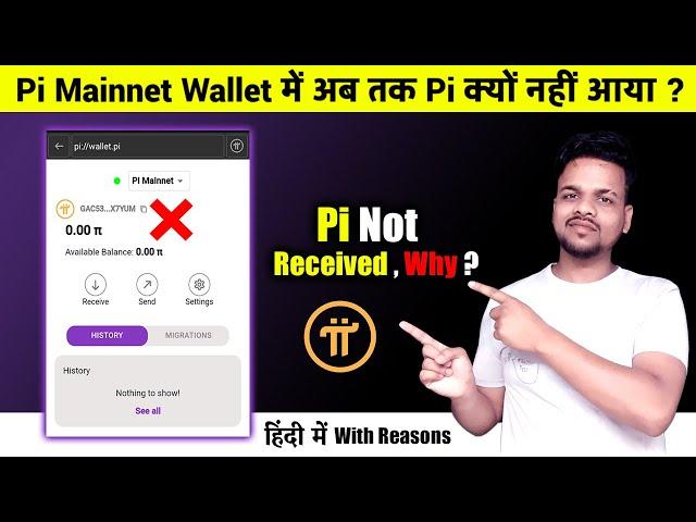Why Pi not Received  in Mainnet Wallet after 14 Days Waiting Period and 7th Step Settings  ?