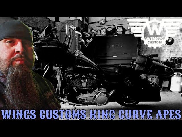 WINGS CUSTOMS / the biggest handle bars on the market? BIKERS REVIEW