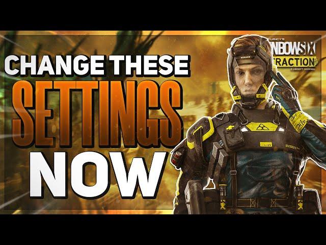 CHANGE THESE SETTINGS NOW in Rainbow Six Extraction