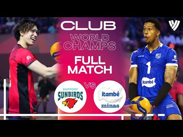 Closest Match EVER!  Suntory Sunbirds  vs. Itambé Minas  | Semi-Finals - Club World Champs 23