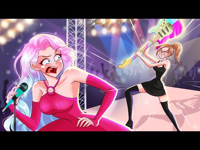 Attacked by a Fan… Right on Stage!- MY SECRET STORY ANIMATED