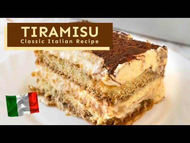 Secrets of the Classic Italian Tiramisu Revealed! The Most Authentic Tiramisu Recipe EVER!