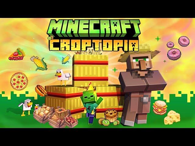 Моды 1.19 / Лучшие моды 1.19 для выживания / Мод 1.19 для фермерства Croptopia