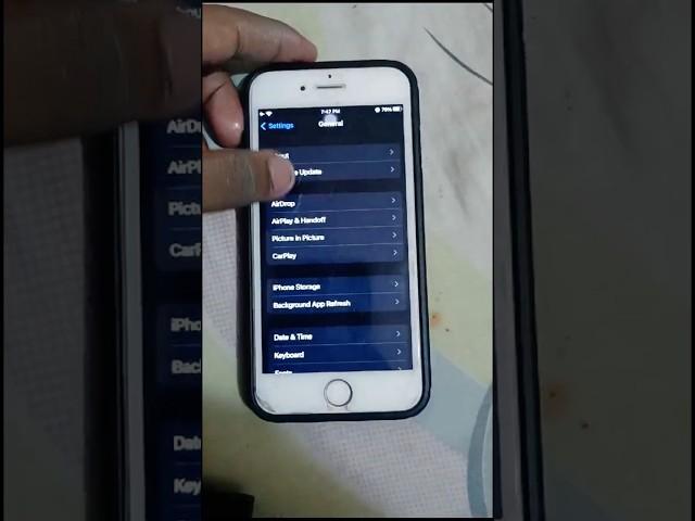 iPhone 6 iOS 15.8.3 Update install | How To IPhone iPhone 6 6s iOS 15.8.3 #shorts #iphone #trending