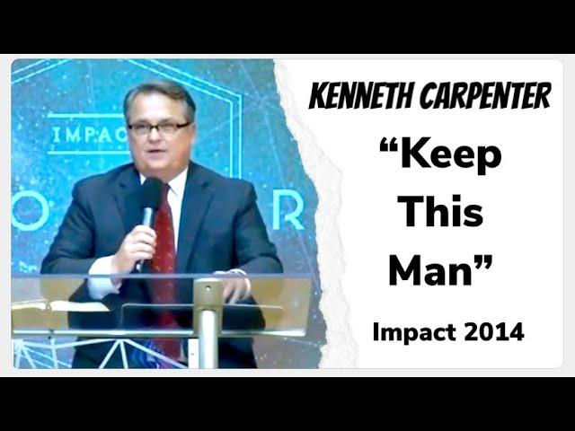 ALJC Supt. Kenneth Carpenter preaching “Keep This Man” Impact Conference 2014